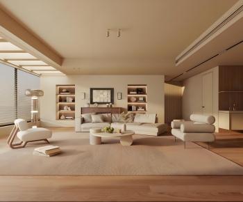 Wabi-sabi Style A Living Room-ID:146895895