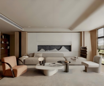 Modern A Living Room-ID:378614903