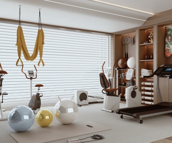 Modern Home Fitness Room-ID:544460062