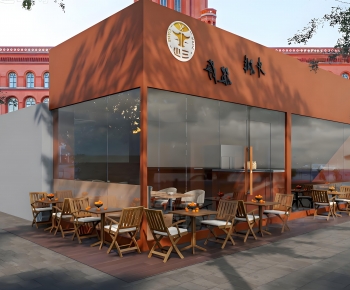 Modern Appearance Of Commercial Building-ID:841887956