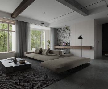 Modern A Living Room-ID:307691161