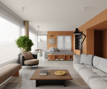 Modern A Living Room-ID:297311074