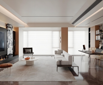 Modern A Living Room-ID:117520095