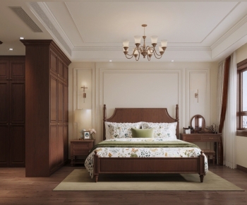 American Style Bedroom-ID:248600011