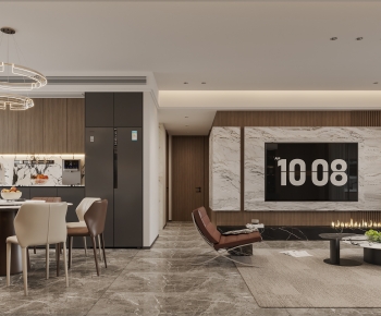 Modern A Living Room-ID:506711066