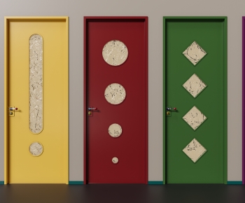 Modern Single Door-ID:987035997