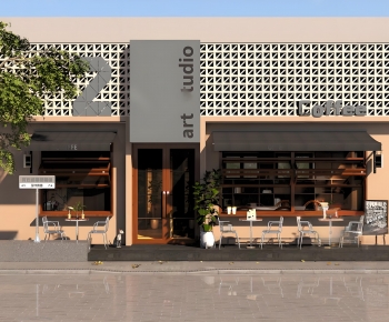 Modern Facade Element-ID:378134978