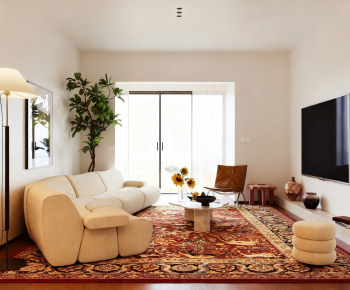 Modern A Living Room-ID:398633968