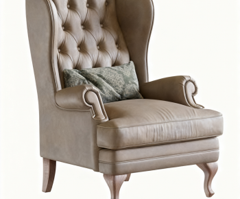 American Style Single Sofa-ID:214750056