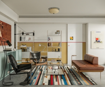 Modern A Living Room-ID:182493933