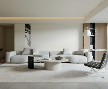 Modern A Living Room-ID:992551094