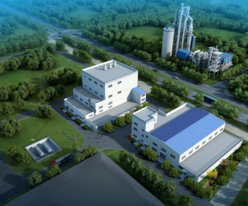 Modern Architectural Bird's-eye View Planning-ID:961170216