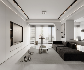 Modern A Living Room-ID:679511072