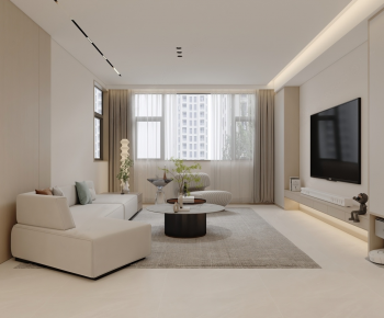 Modern A Living Room-ID:645709998