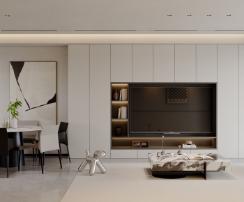 Modern A Living Room-ID:935424094