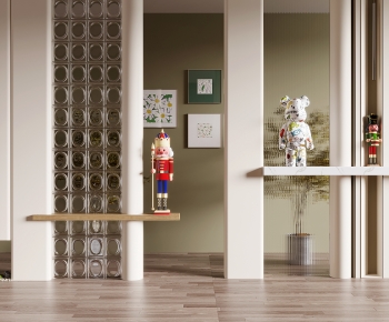 Modern Glass Screen Partition-ID:683377982