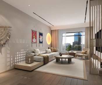 Japanese Style A Living Room-ID:202632906