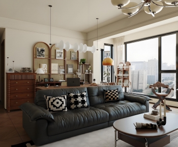 French Style A Living Room-ID:406713015