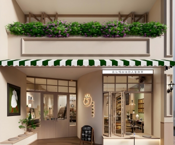 Modern Facade Element-ID:489749939