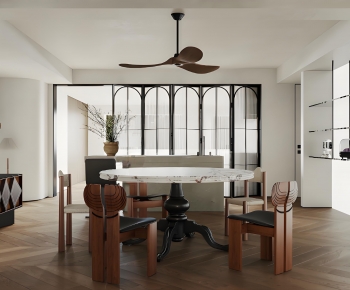 Modern Dining Room-ID:740031963