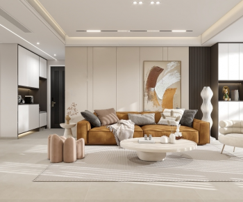 Modern A Living Room-ID:876904968