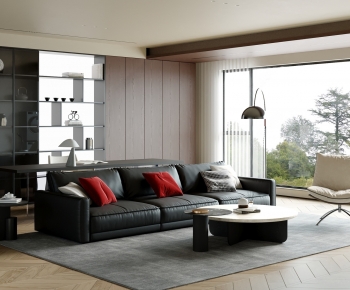 Modern A Living Room-ID:465874918