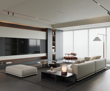 Modern A Living Room-ID:300051933