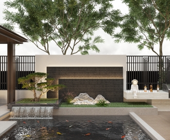 New Chinese Style Courtyard/landscape-ID:427706003