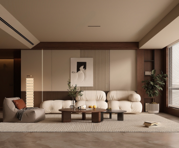 Modern A Living Room-ID:630465034