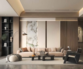 Modern A Living Room-ID:409480093