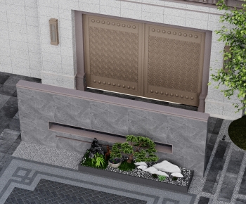 New Chinese Style Courtyard/landscape-ID:135338071