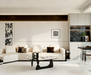 Modern A Living Room-ID:109610685