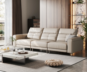 Modern Three-seat Sofa-ID:169488917