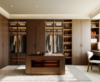 New Chinese Style Clothes Storage Area-ID:911926989