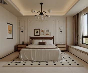 French Style Bedroom-ID:389070034