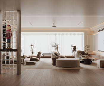 Modern A Living Room-ID:712752105