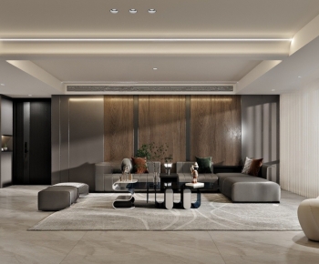 Modern A Living Room-ID:939302924