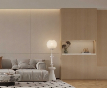 Modern A Living Room-ID:843324908