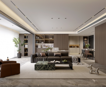 Modern A Living Room-ID:946460964