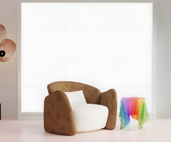 Modern Single Sofa-ID:368222003