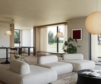 Modern A Living Room-ID:235898028