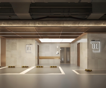 Modern Underground Garage-ID:149445065