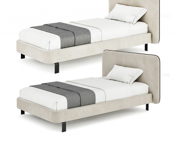 Modern Single Bed-ID:717312105