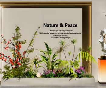 Modern Plant Landscaping-ID:483556034