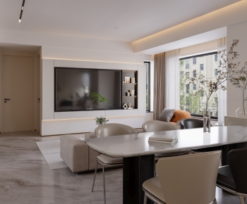 Modern A Living Room-ID:435359958