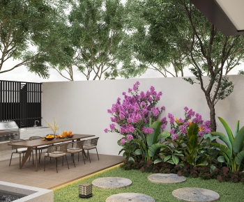 Modern Courtyard/landscape-ID:862078913