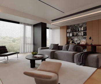 Modern A Living Room-ID:254956015