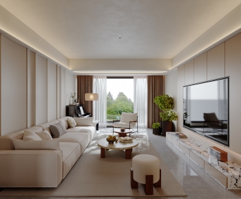 Modern A Living Room-ID:802001956