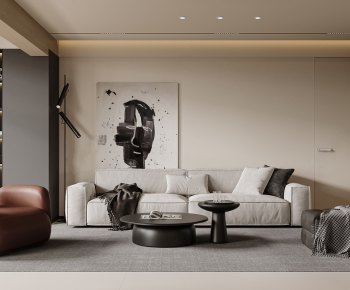 Modern A Living Room-ID:124959912