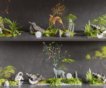 Modern Plant Landscaping-ID:372881892